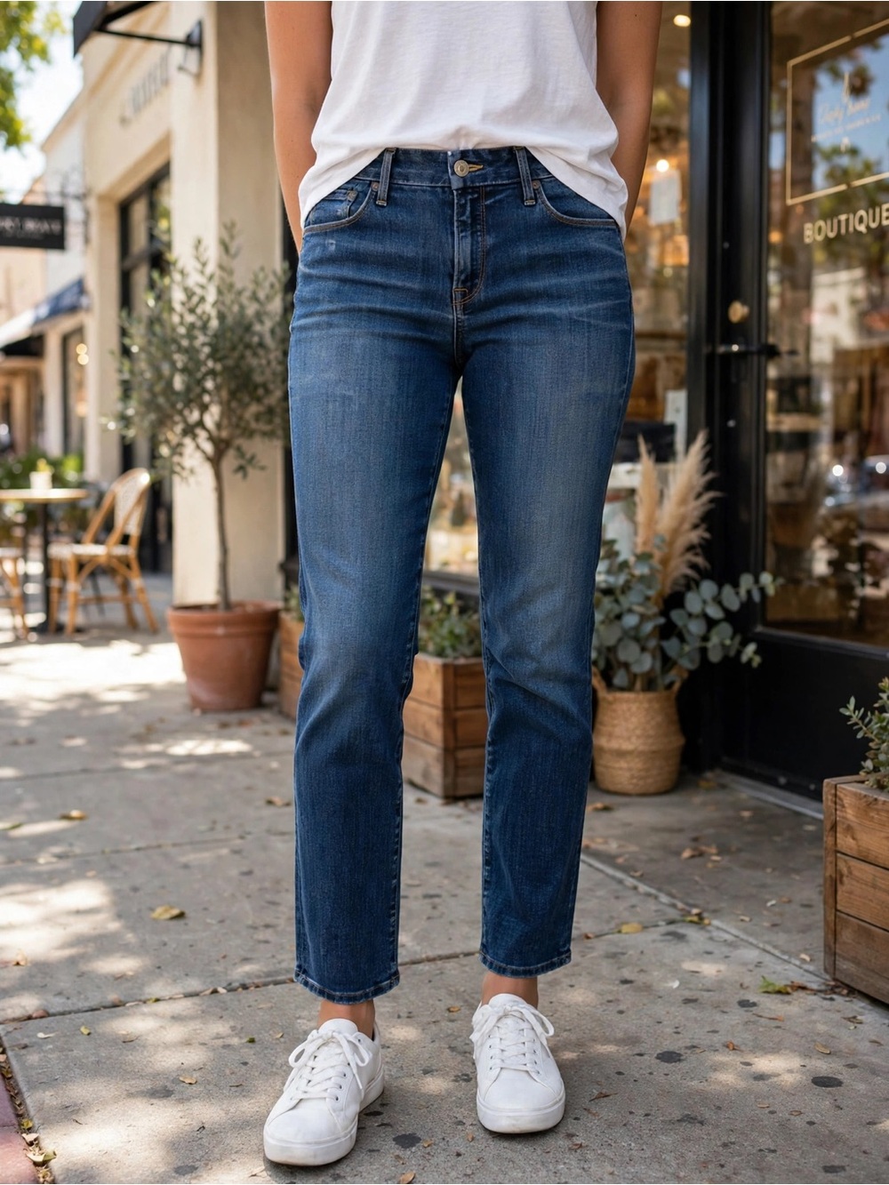Lucky Brand Made in the USA White Oak classic Jeans
